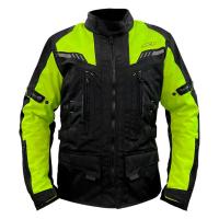 MCP Мотокуртка мужская туристическая Traveller черно-желтый в Оренбурге