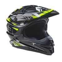 AiM Шлем кроссовый JK803S Yellow/Black в Оренбурге