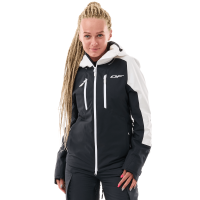 Dragonfly Куртка горнолыжная утепленная Gravity Woman 2025 White Snow-Black в Оренбурге