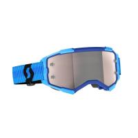 Scott Очки кроссовые Fury blue/black/silver chrome works в Оренбурге