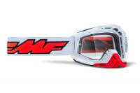 100% Маска кросс FMF Powerbomb Rocket White - прозрачная линза в Оренбурге