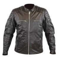 MCP Мотокуртка мужская кожаная Iron черный в Оренбурге