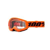 100% Очки подростковые Strata 2 Junior Neon Orange / Clear в Оренбурге