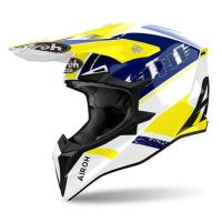 Airoh Мотошлем Wraaap Feel Yellow/Blue Gloss в Оренбурге