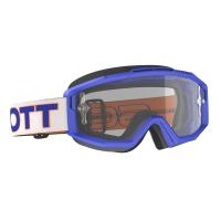 Scott Очки Split OTG white/blue clear works в Оренбурге