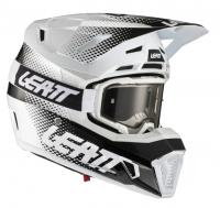 Leatt Шлем кроссовый Kit Moto 7.5 V22 White в Оренбурге