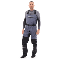 Dragonfly  Вейдерсы мембранные QUAD PRO 2023 Gray - Black  в Оренбурге