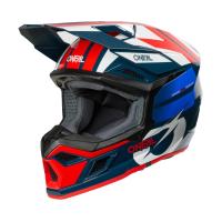 Oneal Кроссовый шлем 3Series Ride V.25 синий/белый в Оренбурге