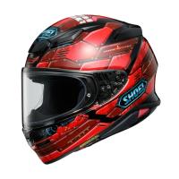Shoei Мотошлем NXR 2 Fortress красно-черный в Оренбурге
