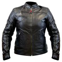 MCP Мотокуртка женская кожаная Nerve черный в Оренбурге