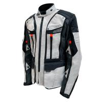 MCP Мотокуртка мужская Radiator темно-серый-черно-красный в Оренбурге