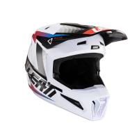 Leatt Шлем кроссовый Moto 2.5 Helmet Black/White 2024 в Оренбурге