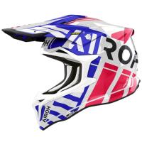 Airoh Мотошлем Strycker Brave Blue/Red Gloss в Оренбурге