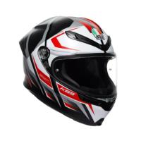 AGV Шлем K6 S 2206 Karve Matt Black/White/Red в Оренбурге