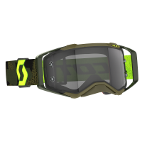 Scott Очки кроссовые Prospect LS kaki green/neon yellow light sensitive в Оренбурге