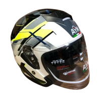 AiM Шлем JK526 Yellow/Grey/White в Оренбурге