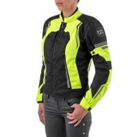Moteq Мотокуртка текстильная женская Taffy Черно-желтая в Оренбурге