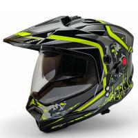 AIM Шлем кросс/эндуро JK802S Yellow/Grey/Black в Оренбурге