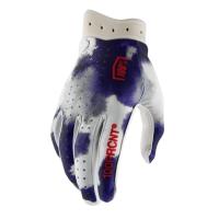 100% Мотоперчатки текстильные ITrack Blue/White 2026 в Оренбурге