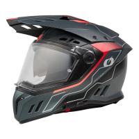 Oneal Шлем кроссовый со стеклом Sierra RS Echo красный/черный в Оренбурге