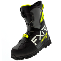 FXR Ботинки снегоходные X-Cross Pro BOA с утеплителем Black/Hi Vis в Оренбурге