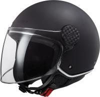LS2 Мотошлем OF558 Sphere Lux Solid черный в Оренбурге