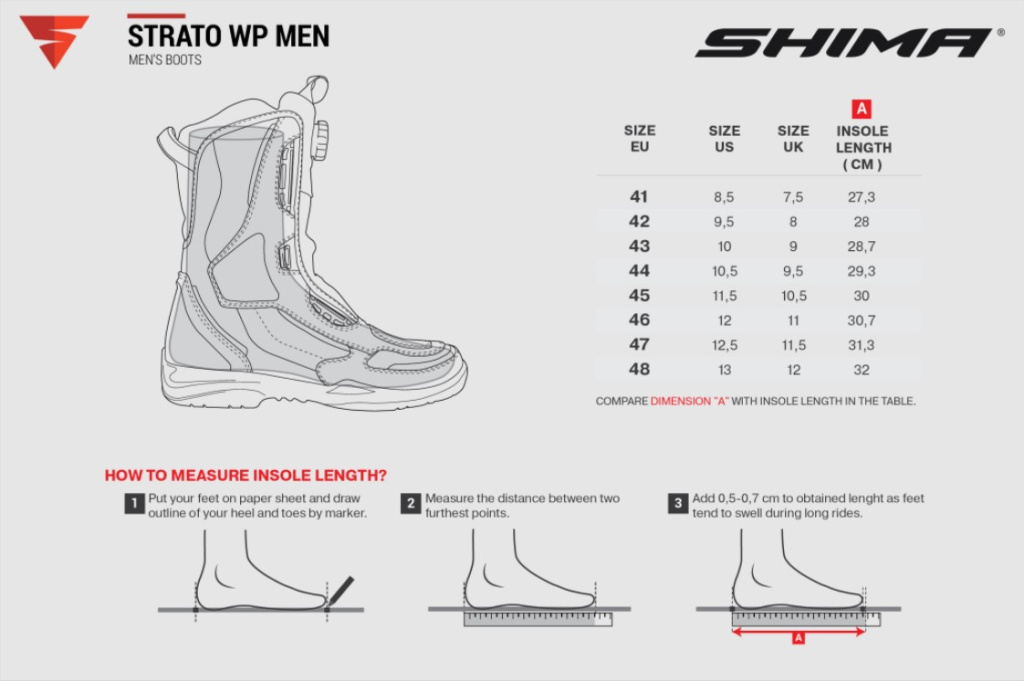 Shima боты Strato WP