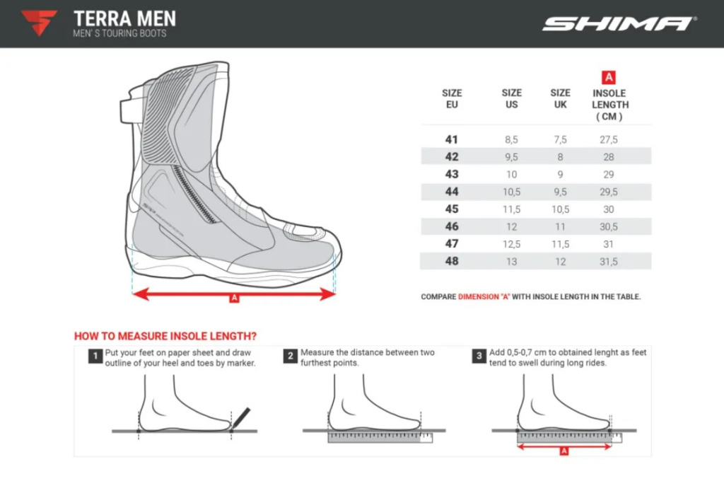 Shima ботинки Terra