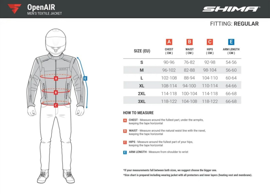 Shima куртка OpenAir Men