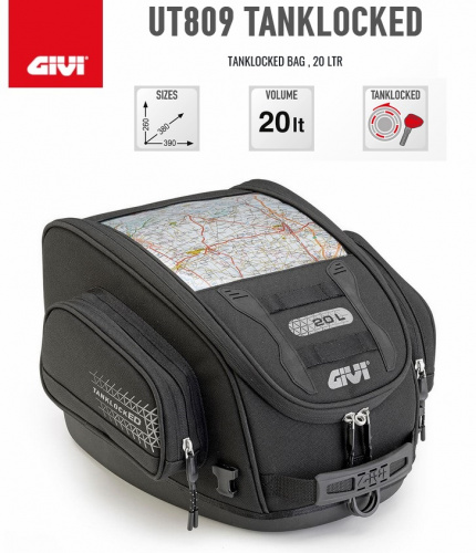 Givi Сумка на бак Tanklocked UT809 20л в Оренбурге