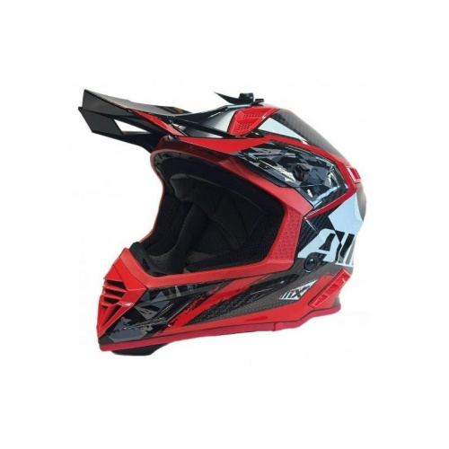 AiM Шлем RH855 Carbon Terrain Black/Red в Оренбурге