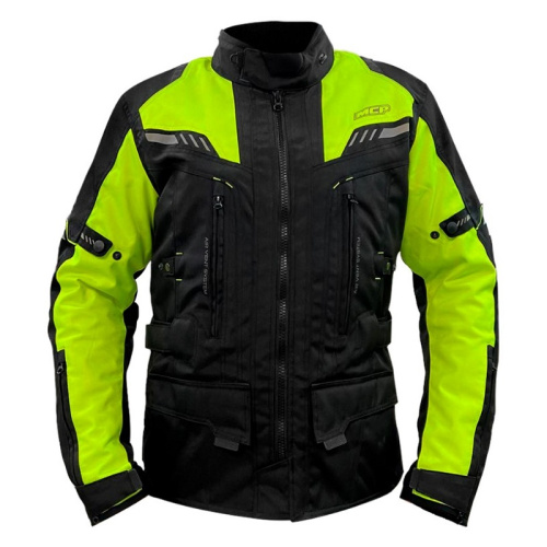 MCP Мотокуртка мужская туристическая Traveller черно-желтый в Оренбурге