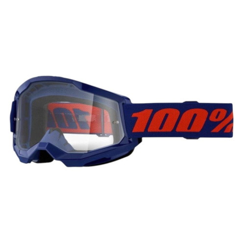 100% Очки Strata 2 Goggle Navy / Clear в Оренбурге