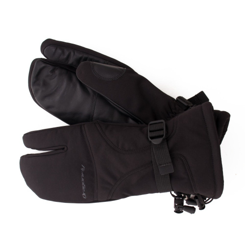 Dragonfly  Варежки снегоходные DF Snowmobile Mittens Black в Оренбурге