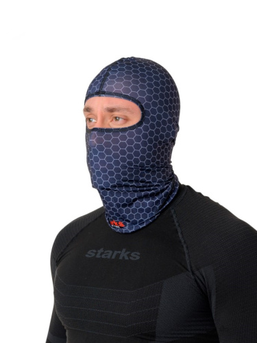 Starks Подшлемник Light Print Moto Черный принт в Оренбурге