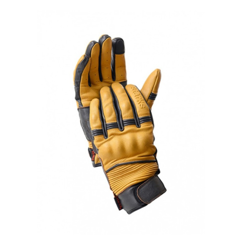 Starks Мотоперчатки Alfard (кожа) желтый в Оренбурге