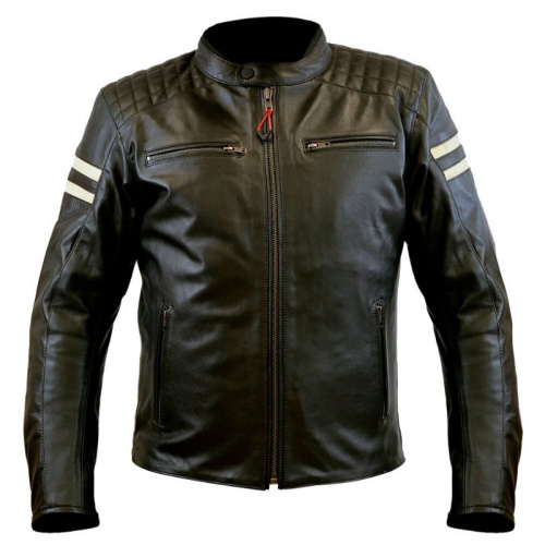 MCP Мотокуртка кожаная Brugge черный в Оренбурге