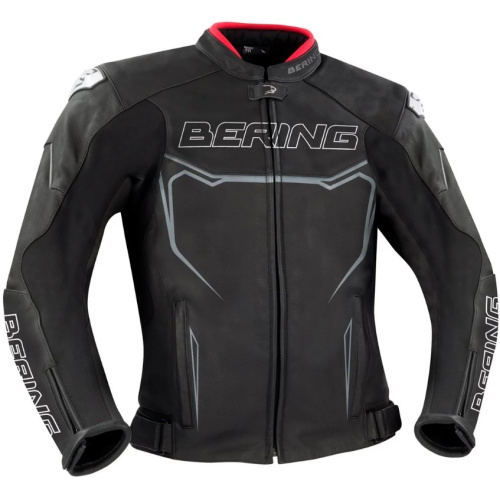 Bering Куртка кожаная Cletor Black в Оренбурге