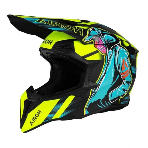 Airoh Шлем Wraaap Cyber Yellow Matt в Оренбурге