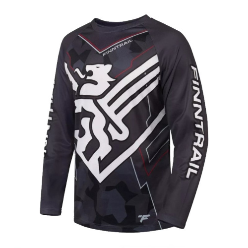 Finntrail Джерси Jersey 6601 CamoShadowBlack в Оренбурге