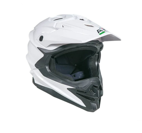 AiM Шлем кроссовый JK803 White Glossy в Оренбурге