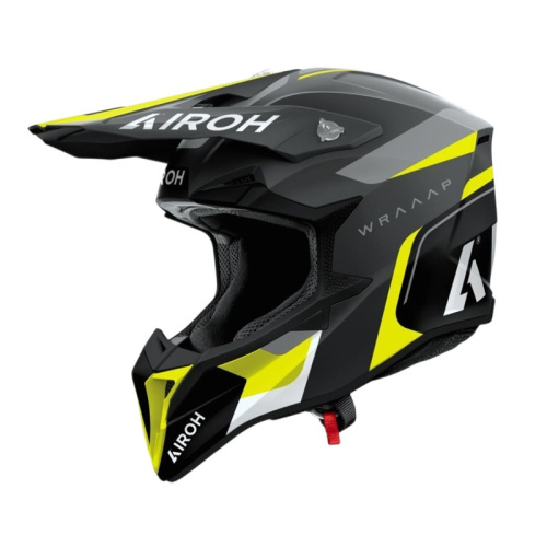 Airoh Шлем Wraaap Conquer Yellow Matt в Оренбурге