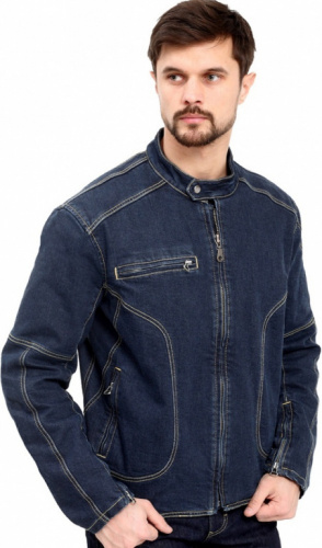 Starks Джинсовая мотокуртка Ghost Темный Синий в Оренбурге