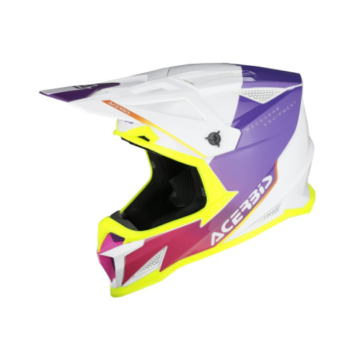 Acerbis Шлем T711 White/Purple в Оренбурге