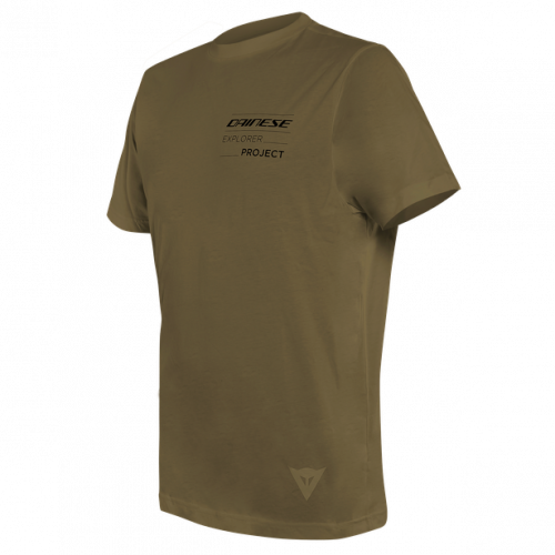 Dainese Футболка Adventure Long Military-Olive/Black в Оренбурге