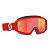Scott очки кроссовые Primal red/white orange chrome works в Оренбурге
