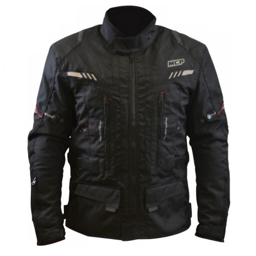MCP Мотокуртка мужская туристическая Traveller черно-красный в Оренбурге