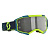 Scott Очки кроссовые Fury LS neon yellow/blue light sensitive grey works в Оренбурге