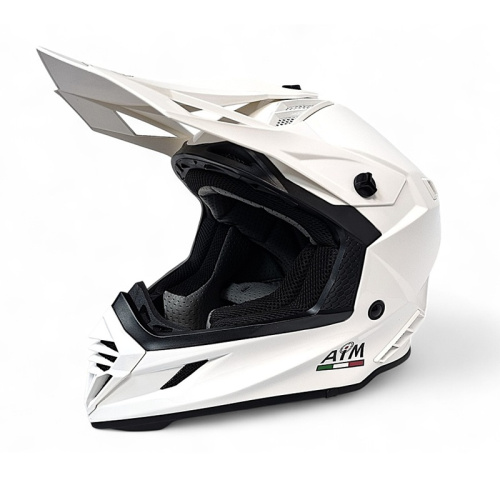 AiM Шлем RH855 White Glossy в Оренбурге