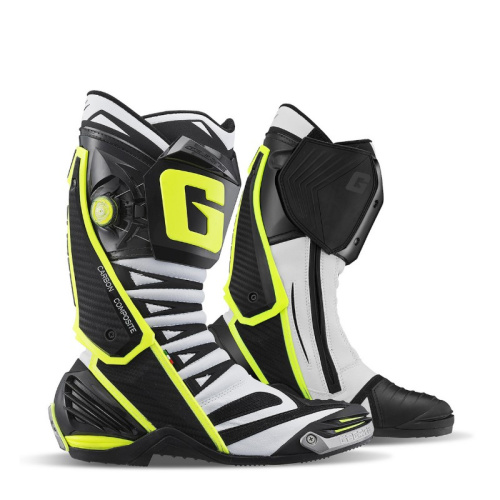 Gaerne Мотоботы GP1 Evo White/Black/Yellow в Оренбурге
